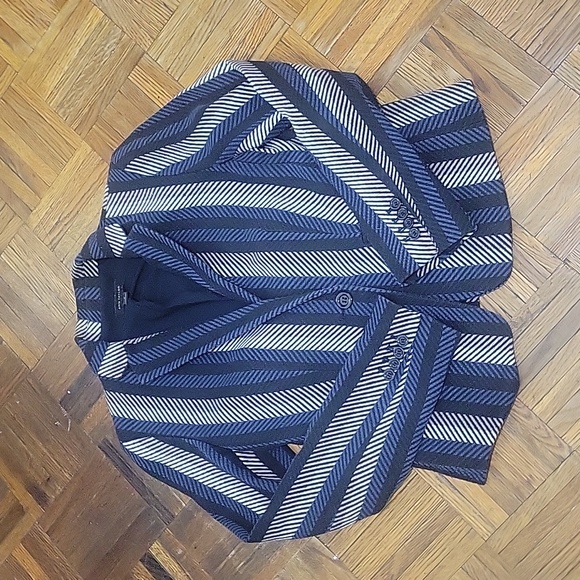 Striped Patterned Ann Taylor Blazer Jacket - Picture 8 of 8